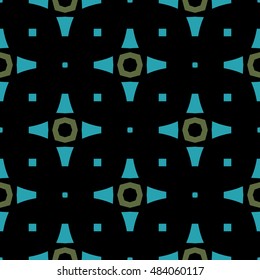 Abstract geometric pattern. Cloth design, wallpaper.