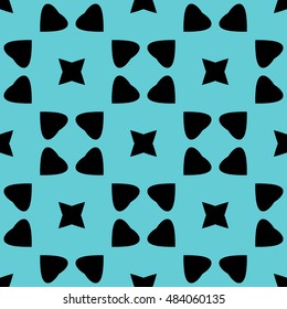 Abstract geometric pattern. Cloth design, wallpaper.