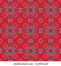 Abstract geometric pattern. Cloth design, wallpaper.