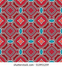 Abstract geometric pattern. Cloth design, wallpaper.