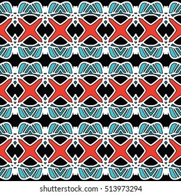 Abstract geometric pattern. Cloth design, wallpaper.