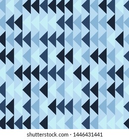 Abstract geometric pattern with colored triangles. Can be used as poster, banner, border, background, Wallpaper, card, print and etc. Eps10 vector.