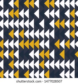 Abstract geometric pattern with colored triangles. Can be used as poster, banner, border, background, Wallpaper, card, print and etc. Eps10 vector.
