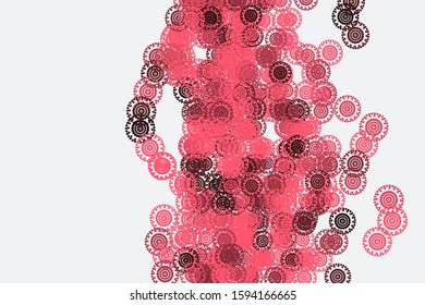 Abstract geometric pattern, colorful & artistic shapes for graphic design, catalog, illustration, graphic resources or background. Vector artwork.