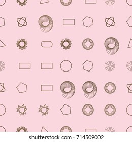 Abstract  geometric pattern, colorful and artistic for graphic design, catalog, textile or texture printing & background. Vector illustration graphic.