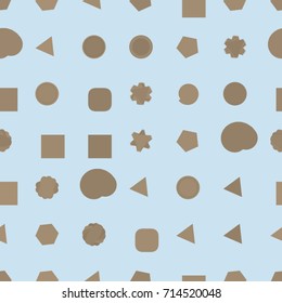 Abstract  geometric pattern, colorful & artistic for graphic design, catalog, textile or texture printing & background. Vector illustration graphic.
