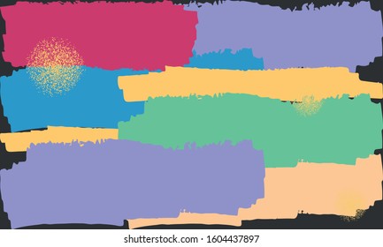 Abstract geometric pattern. colorful background, pattern. Camouflage background with curvilinear colored shapes