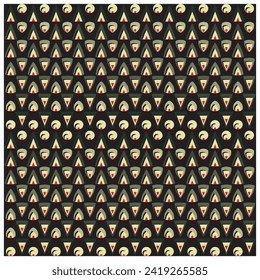 Abstract geometric pattern colorful background vector base print best for paper and textile printing.