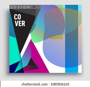 Abstract geometric pattern colorful design and background. modern design, cover, template, decorated, brochure, flyer.