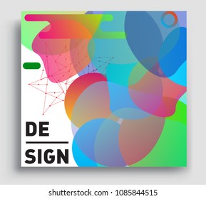 Abstract geometric pattern colorful design and background. modern design, cover, template, decorated, brochure, flyer.