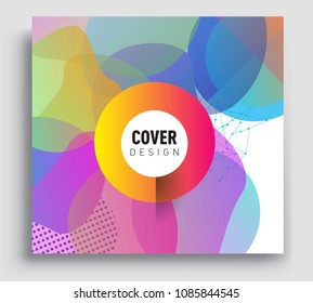 Abstract geometric pattern colorful design and background. modern design, cover, template, decorated, brochure, flyer.