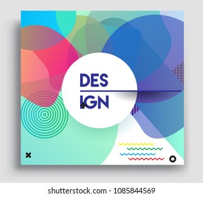 Abstract geometric pattern colorful design and background. modern design, cover, template, decorated, brochure, flyer.