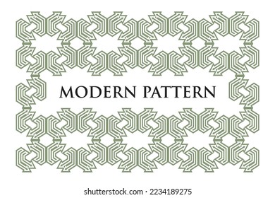 Abstract Geometric Pattern with Colorful Elements