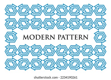 Abstract Geometric Pattern with Colorful Elements