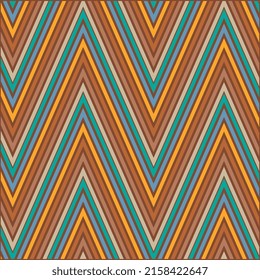 Abstract geometric pattern, colorful seamless background, vector zigzag illustration for fabric, clothing, print web, fashion, surface design.