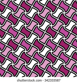 Abstract geometric pattern, colorful seamless background 
