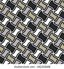 Abstract geometric pattern, colorful seamless background 