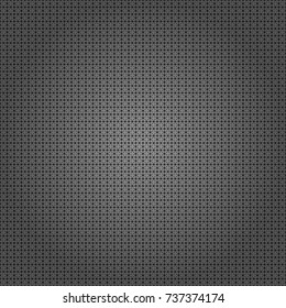Abstract geometric pattern. Colorful texture. Seamless geometric pattern. Geometric background with rhombus, dots and nodes. Vector seamless pattern. Black, white and gray background.