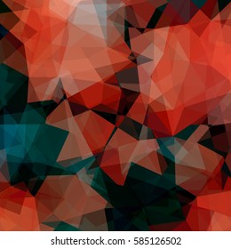 Abstract geometric pattern. Colorful triangles background. Vector illustration eps 10.