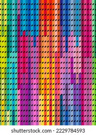 
Abstract geometric pattern, colorful, use for background, fabric, wallpaper, print, home decor, package, product.