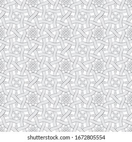 Abstract geometric pattern with complex lines.