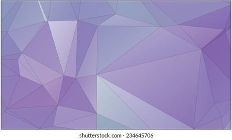 Abstract geometric pattern composed of triangular polygons