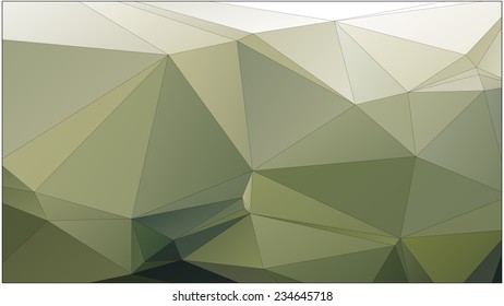 Abstract geometric pattern composed of triangular polygons