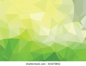 Abstract geometric pattern composed of triangular polygons