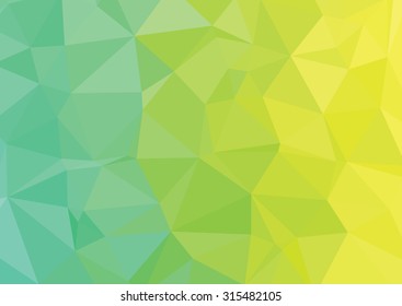 Abstract geometric pattern composed of triangular polygons