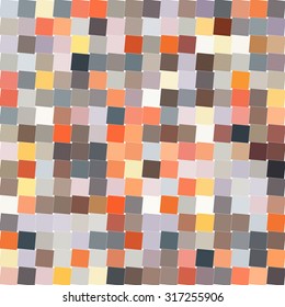 Abstract geometric pattern consisting of rectangles of different colors