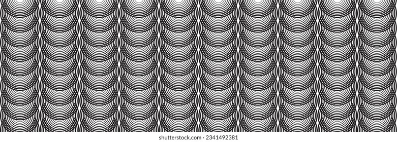 abstract geometric pattern with crossed black lines On a white background, seamless linear harmony, stylized scrap texture, vector pattern to complement the laser engraving and cutting background.