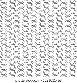 Abstraktes geometrisches Muster mit Kreuzen, Streifen, Linien. Nahtloser Vektorhintergrund. Weiße und schwarze Ornamente. Modernes vernetztes Grafikdesign.