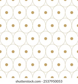Patrón geométrico Abstractas con cruces, rayas, líneas. Fondo de Vector sin fisuras. Adorno blanco y dorado. Diseño gráfico reticulado moderno.