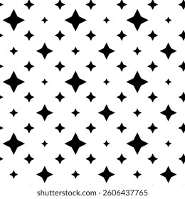 Abstract geometric pattern with crosses, stripes, lines. Seamless vector background. White and black ornament. Modern reticulated graphic design.