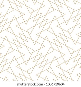 Abstract geometric pattern with crossing thin lines, stars and polygons. Seamless linear rapport. Stylish fractal texture. Vector rapport to fill the background, laser engraving and cutting.