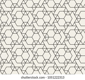 Abstract Geometric Pattern Crossing Thin Lines Stock Vector (Royalty ...