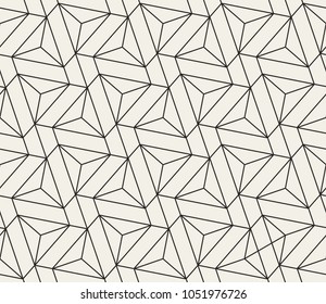 Abstract geometric pattern with crossing thin lines on light background. Seamless linear rapport. Stylish fractal texture. Vector pattern to fill the background, laser engraving and cutting.
