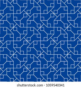 Abstract geometric pattern with crossing thin lines. Seamless linear rapport. Stylish fractal texture. Vector pattern to fill the background, laser engraving and cutting.
