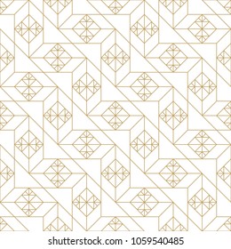 Abstract geometric pattern with crossing thin lines. Seamless linear rapport. Stylish fractal texture. Vector pattern to fill the background, laser engraving and cutting.
