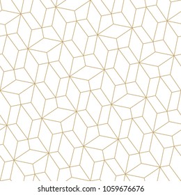 Abstract geometric pattern with crossing thin lines. Seamless linear rapport. Stylish fractal texture. Vector pattern to fill the background, laser engraving and cutting.
