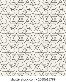 Abstract geometric pattern with crossing thin lines. Seamless linear rapport. Stylish fractal texture. Vector rapport to fill the background, laser engraving and cutting.