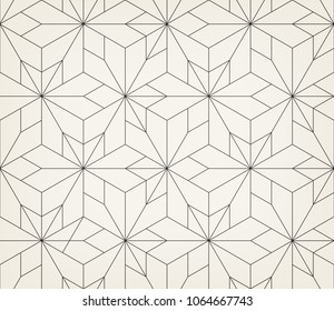 Abstract geometric pattern with crossing thin lines. Seamless linear rapport. Stylish fractal texture. Vector pattern to fill the background, laser engraving and cutting.
