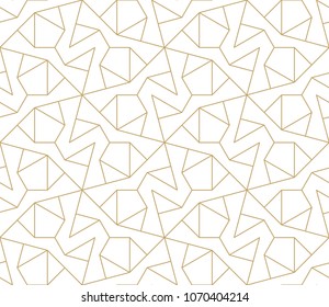 Abstract geometric pattern with crossing thin lines. Seamless linear rapport. Stylish fractal texture. Vector pattern to fill the background, laser engraving and cutting.
