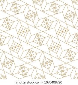 Abstract geometric pattern with crossing thin lines. Seamless linear rapport. Stylish fractal texture. Vector pattern to fill the background, laser engraving and cutting.