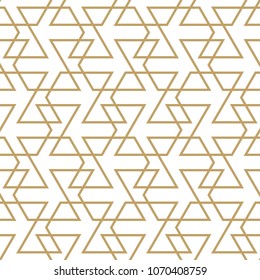 Abstract geometric pattern with crossing thin lines. Seamless linear rapport. Stylish fractal texture. Vector pattern to fill the background, laser engraving and cutting.
