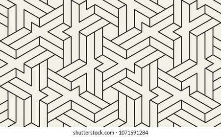 Abstract geometric pattern with crossing thin lines. Seamless linear rapport. Stylish fractal texture. Vector rapport to fill the background, laser engraving and cutting.