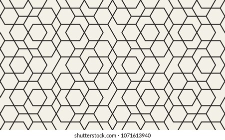 Abstract geometric pattern with crossing thin lines. Seamless linear rapport. Stylish fractal texture. Vector rapport to fill the background, laser engraving and cutting.