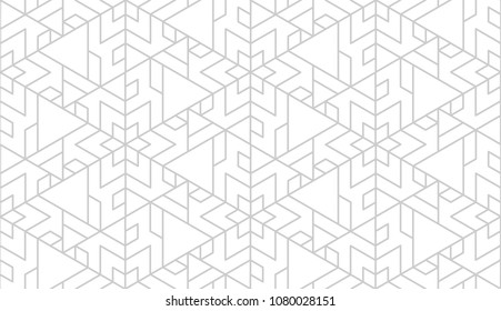 Abstract geometric pattern with crossing thin lines. Seamless linear rapport. Stylish fractal texture. Vector pattern to fill the background, laser engraving and cutting.