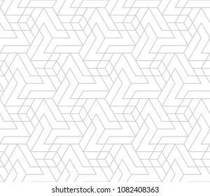 Abstract geometric pattern with crossing thin lines. Seamless linear rapport. Stylish fractal texture. Vector rapport to fill the background, laser engraving and cutting.
