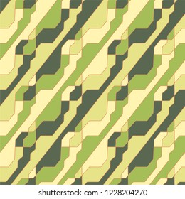 Abstract geometric pattern with crossing thin lines. Seamless linear rapport vector background. Diagonal ornament. Repeating geometric grid art deco design background. Fabric trellis print.